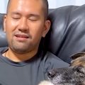 大嫌いな『雷』に怯…