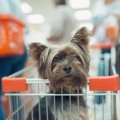 ペットショップに犬…