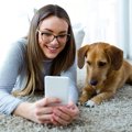 犬がやきもちを妬く…