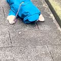 水たまりに入ること…