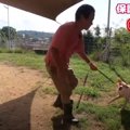 【野犬保護】怯え暴…