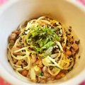 納豆入り和風パスタ♪