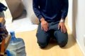犬が『夫に叱られて…の画像