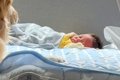 赤ちゃんが寝ている…の画像