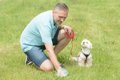 犬のウンチで体調を…の画像