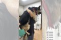 大型犬だって注射は…の画像