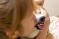 お姉ちゃんが柴犬に…の画像