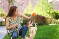 犬が『人に喋りかけ…の画像