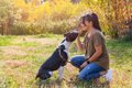 愛犬に『おすわり』…の画像