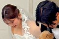 結婚式に『犬も参加…の画像