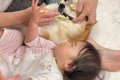 赤ちゃんに『歯磨き…の画像