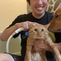 だいず君もケロリとしています