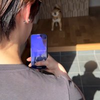 お友達が遊びに来た時のはちちゃん3