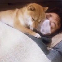 「くっついてると冷えないよ」