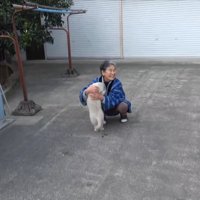 微笑ましい光景に涙…