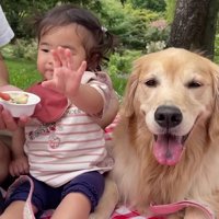 ほのちゃんがランチ