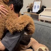 1時間ぶりにパパが帰宅すると…