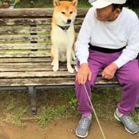 満足そうなコタロウくん