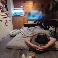 お手てちょいちょいする大福くん