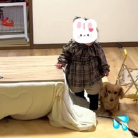 2人でションボリ…