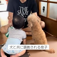 おかわりをするふたり