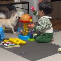 微笑ましい2人の関係♡