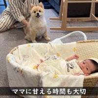 撫でてもらえて嬉しそう♪