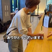 大好きなコーヒーを注文