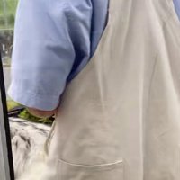 大型犬をお散歩するのは…