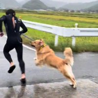 雨の日はテンション最高潮！！