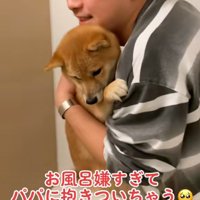 お風呂がコワイまろ君