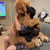 ママも思わずクスッ