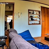 お母さんを見送るいっきゅう君