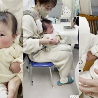 予防接種で大号泣