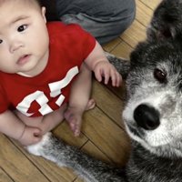 優しい眼差しにキュン