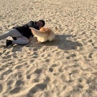 海辺でのハプニング8