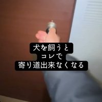 ドアノブに手をかけるパパ