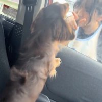 「おかえり！！」