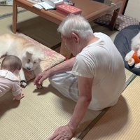 幸せな家族団らんでした