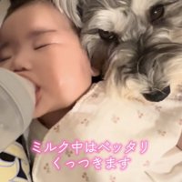 赤ちゃんにピタッ