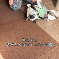 喜びの舞を披露♪