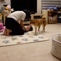 うろたえる花子ちゃん