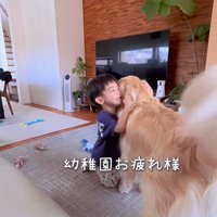 帰宅した男の子とエルくん3