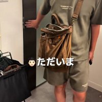 パパが帰宅しました！