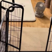 家の中に設置されたサークル