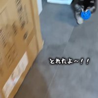 頑張って取ってきました！