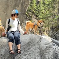 ナラちゃんとソラくんの沢登り9