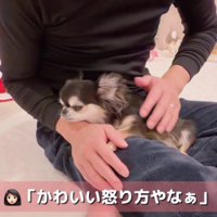 パパも思わずデレデレ