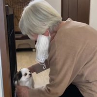 オレオちゃんとご挨拶