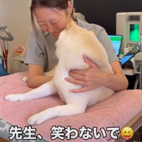 「笑わないで！」